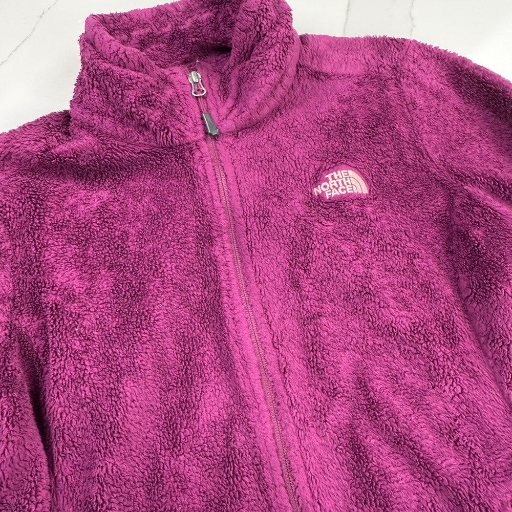 The North Face Teddy Fleece Zip Up Jacket Women's‎ Size Large